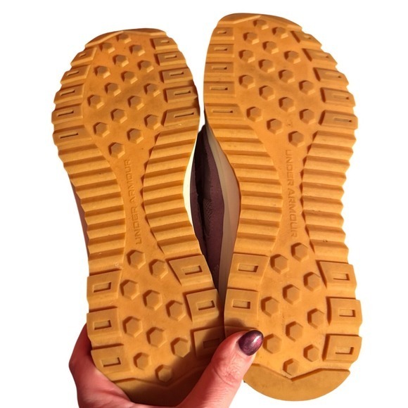 Under Armour Women's 10 Lilac Purple Athletic Running Shoes Sneakers - Picture 9 of 11